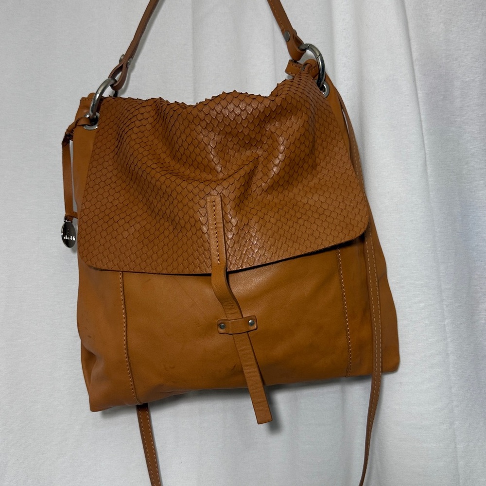 Nardelli Crossbody Leather Convertible Bag Made In Italy